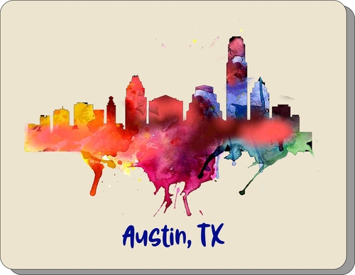 City of Austin Tx Mouse Pad