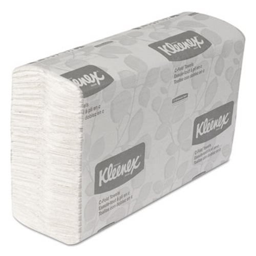 Kimberly-Clark 01500 CPC 1 ply C-Fold Paper Towels, Case of 2400