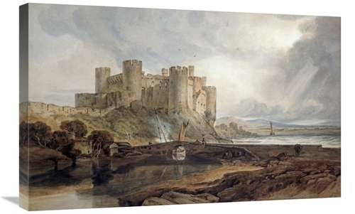 Global Gallery GCS-267438-30-142 30 in. Conway Castle Art Print - Jose