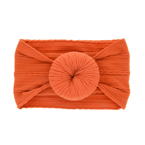 Cute Baby Girls Big Bow Hairband Headband Solid