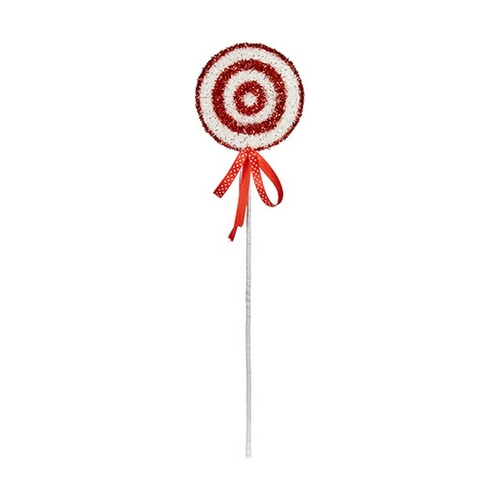 Bi Lollipop Red White Plastic (15 x 3 x 59 cm)