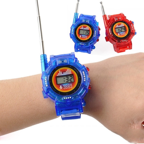 2Pcs/Pair Novelty 7in1 Kids Toys Watch Walkie