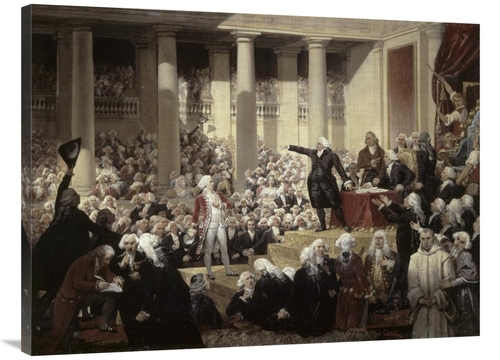 Global Gallery GCS-277134-40-142 40 in. Mirabeau Devant Dreux-Brezemir