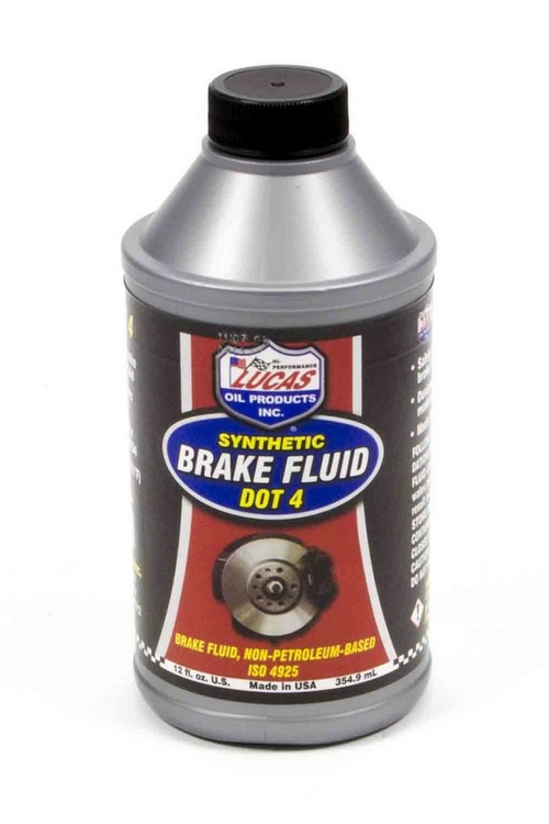 Lucas Oil LUC10827 12 oz Brake Fluid Dot 4
