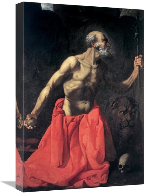 Global Gallery GCS-281565-22-142 22 in. Saint Jerome Art Print - Franc