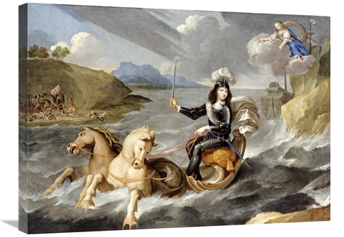 Global Gallery GCS-266944-30-142 30 in. An Allegory of King Louis XIV 