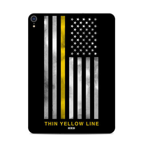 DecalGirl IPDP11-THINYLINE Apple iPad Pro 11.7 in. Skin - Thin Yellow 