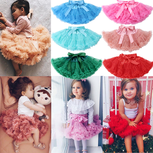 Summer Sweet Princess Kid Baby Girl Skirts Party