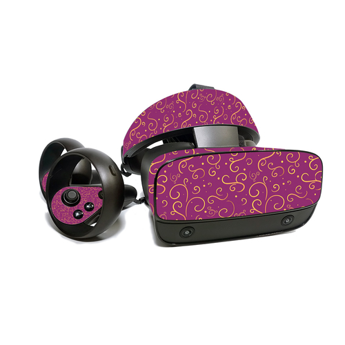 MightySkins OCRIFS-Magenta Swirls Skin for Oculus Rift S - Magenta Swi