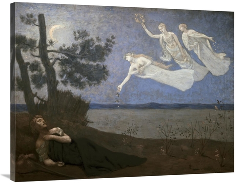 Global Gallery GCS-277287-40-142 40 in. Dream - Le Reve Art Print - Pi