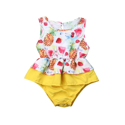 Cute Baby Girl Bodysuit Summer Clothes New