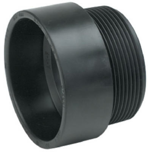 Mueller Industries 02927H 1.5 in. Hub x Male Iron Pipe, Male Adapt