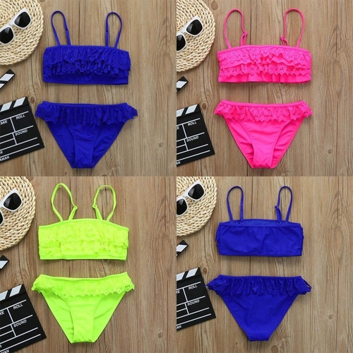 Sexy Bikinis Girls Children's Clothing Set