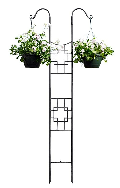 Achla FT-26 Square-on-Squares Double Pole Trellis