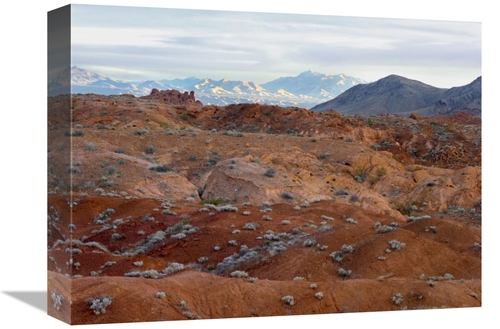 Global Gallery GCS-396573-1216-142 12 x 16 in. Black Mountains Surroun