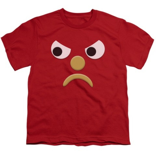 Trevco Gumby-Blockhead G Short Sleeve Youth 18-1 Tee- Red - Medium