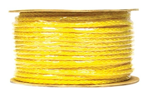 Wellington P2432S0250Y01S dia. mond Braided Poly Rope Spool  0.5 in. x