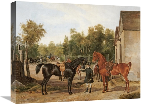 Global Gallery GCS-268648-22-142 22 in. Preparing for the Ride Art Pri