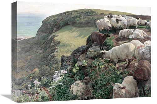 Global Gallery GCS-278051-22-142 22 in. Our English Coasts - Strayed S
