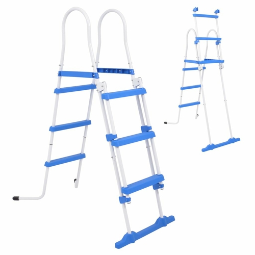 Above-Ground Pool Safety Ladder with 3 Steps 42.1"