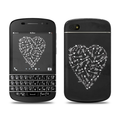 DecalGirl BQ10-LOVENOT BlackBerry Q10 Skin - Love Me Not