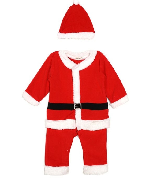 Newborn boys girls Christmas New baby romper Santa