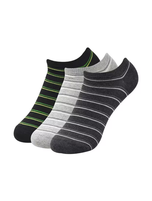 men pack of 3 solid ankle length sock