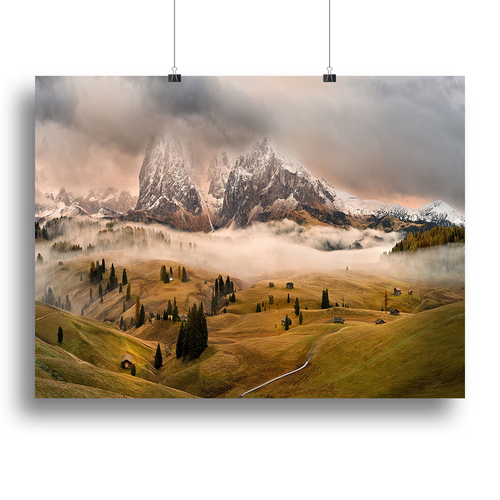 Dolomites Myths Canvas Print or Poster