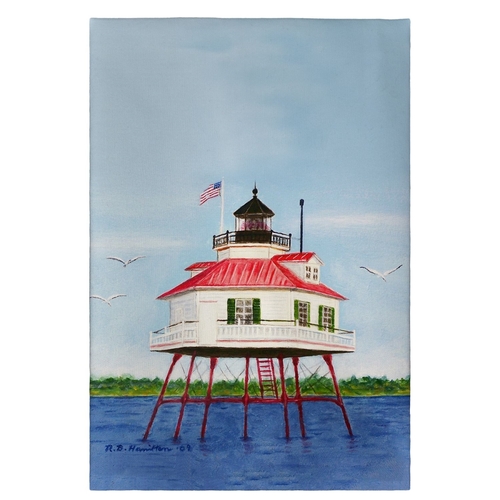 Betsy Drake GT742 20 x 20 in. Drum Point Guest Towel