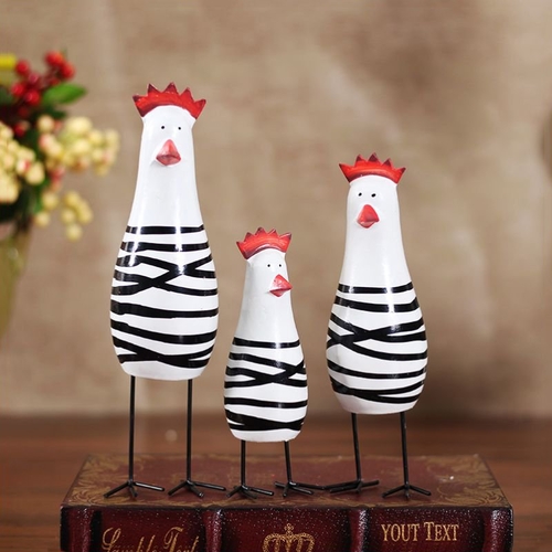 Wooden Chicken Set