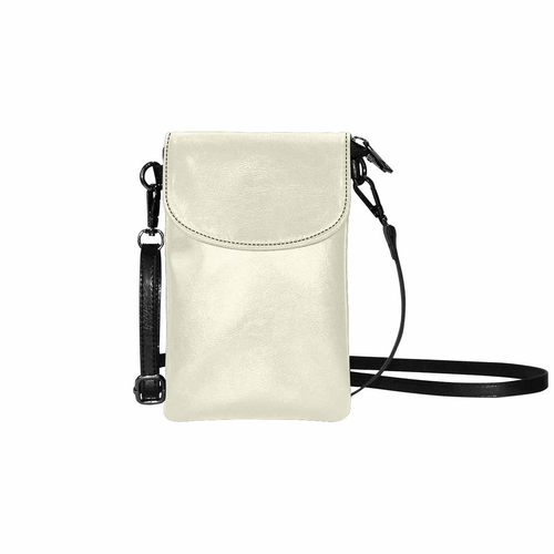 Womens Cell Phone Purse - Beige