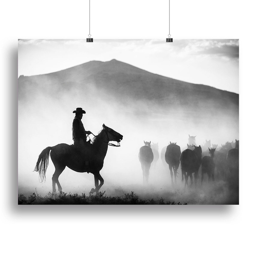 His Territory Canvas Print or Poster