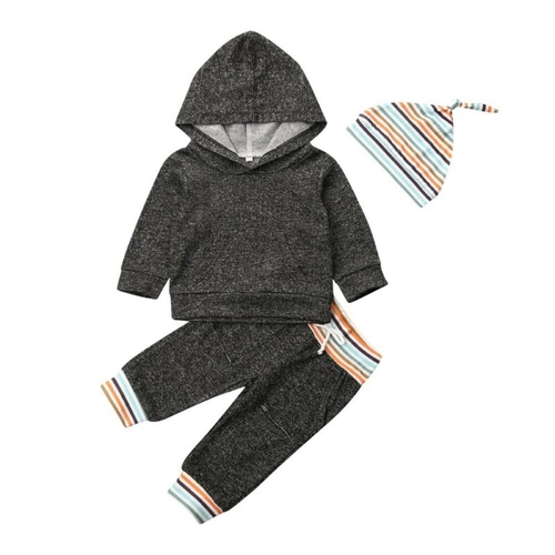 Pudcoco Autumn kids Baby Boy Girl Tracksuit Long