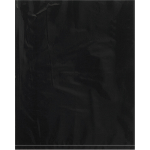 Box Partners PB465BK 8 x 10 in. 2 Mil Black Flat Poly Bags - Pack of 1