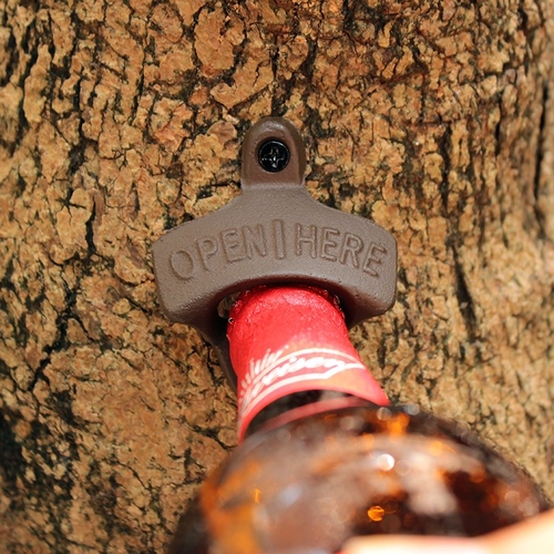 Vintage Cast Iron Bottle Opener