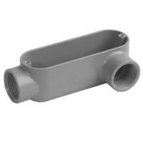 Aluminum Rigid Conduit Body LL Type - Threaded, 1.5 in.