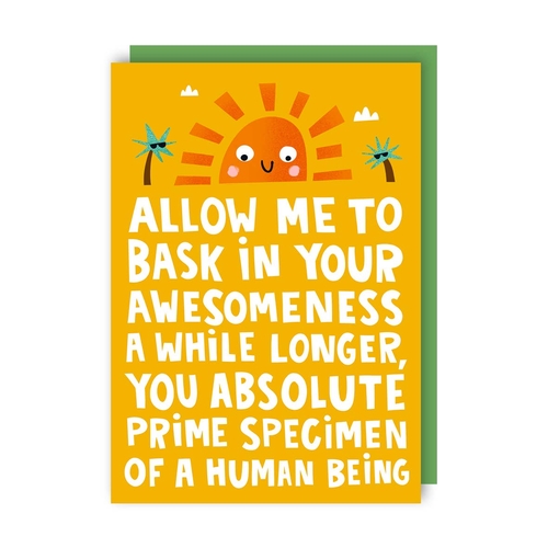 Bask Appreciation Card (Pack of 6)