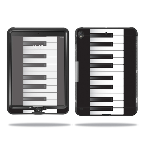 MightySkins LIFIPADPR10-Piano Keys LifeProof NUUD Skin for Apple iPad 