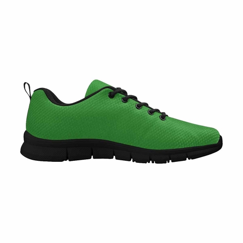 Sneakers for Men - Forest Green - Canvas Mesh Athletic Running Shoes