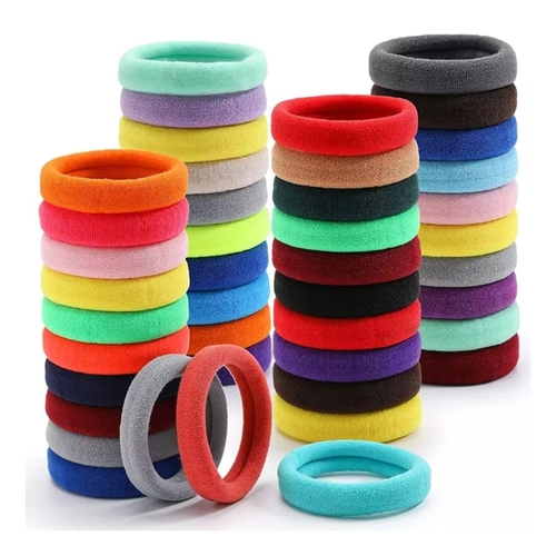 Pack of 400 pcs Multicolour Hair Rubber Bands for Kids and Girls