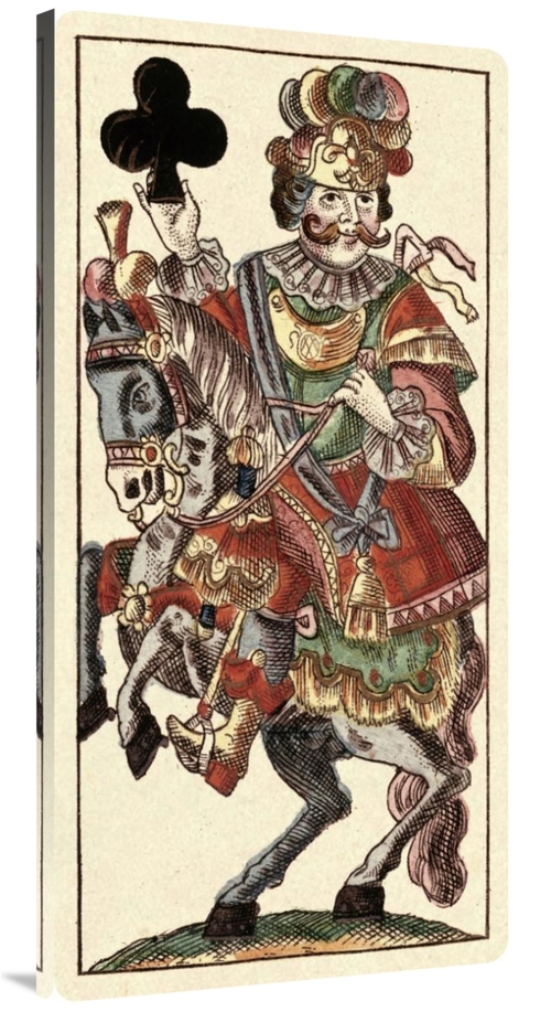 Global Gallery GCS-455070-2448-142 24 x 48 in. Knight of Clubs - Bauer