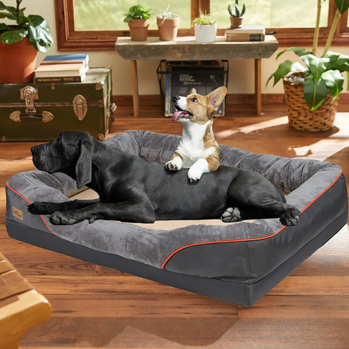 Waterproof Extra Large Orthopedic Dog Bed Sponge Foam Dog Bedding