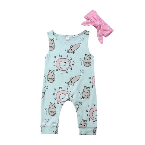 Newborn Toddler Baby Kids Girls Baby Romper