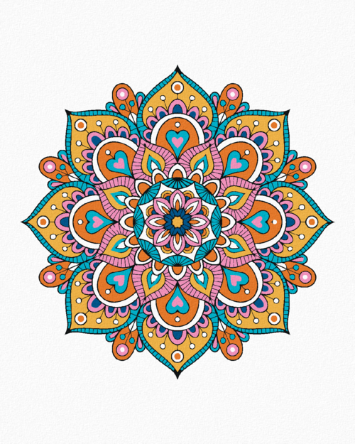 Paint by Numbers - MANDALA III