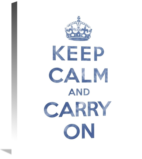 Global Gallery GCS-371973-2024-142 20 x 24 in. Keep Calm & Carry on - 