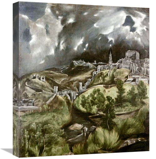 Global Gallery GCS-277490-22-142 22 in. View of Toledo Art Print - El 