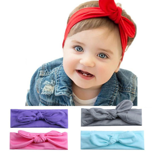 New Arrival 2018 Baby Kids Girls Rabbit Bow Ear