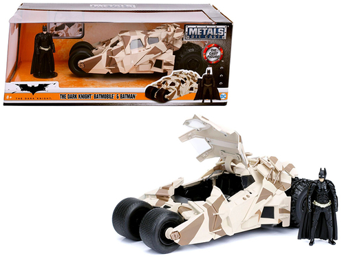 \The Dark Knight\" Batmobile with Batman Diecast Figure Camouflage