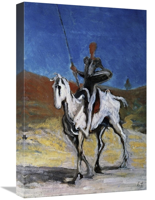 Global Gallery GCS-277268-22-142 22 in. Don Quixote Art Print - Honore
