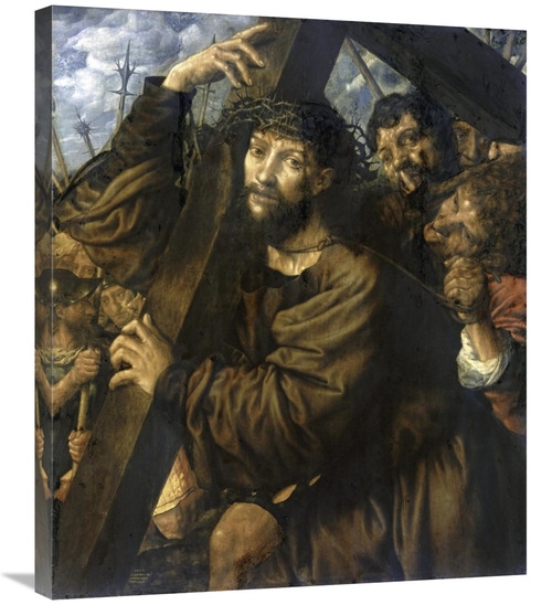 Global Gallery GCS-277951-30-142 30 in. Christ Bearing the Cross Art P